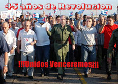 Cuba no se arrastra, Cuba vuela